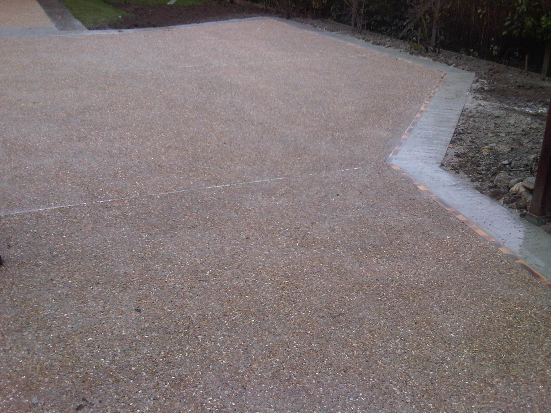 Allée béton