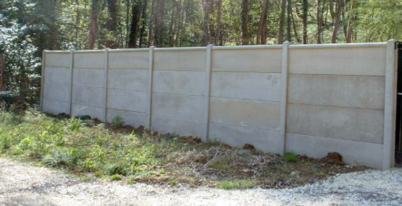Cloture beton